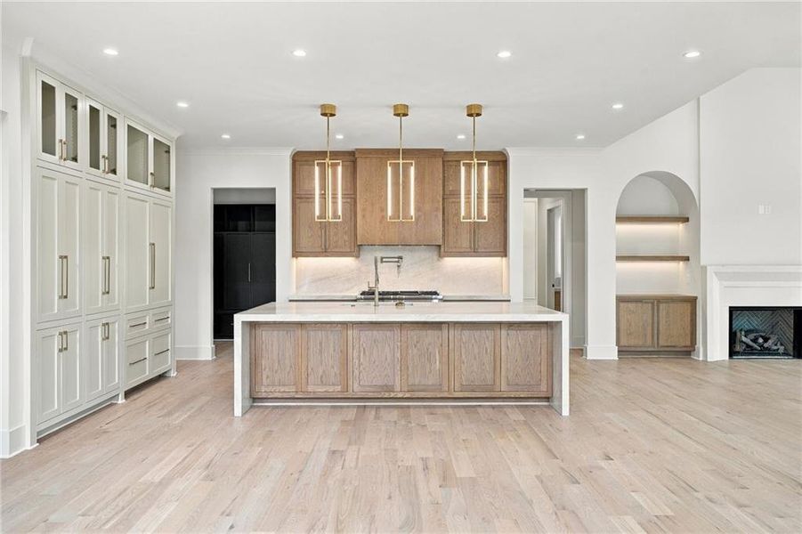 Furnished interior view inside a new home in , Alpharetta (Image 10).