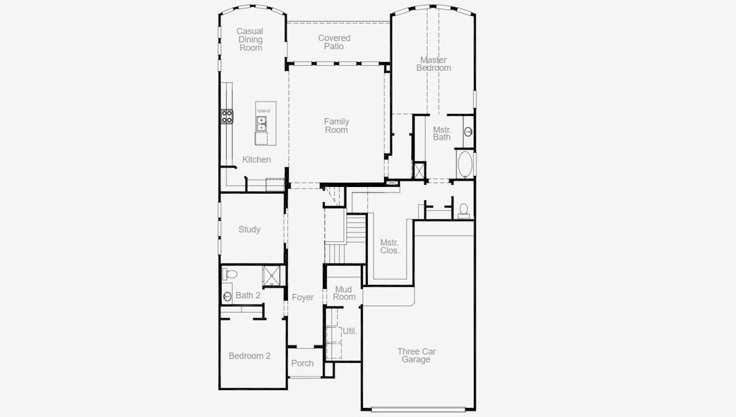2D floor plan layout for the Caddo Mills by Coventry Homes in Valencia 60', Manvel, TX (Image 28). 2D floor plan layout for the Caddo Mills by Coventry Homes in Valencia 60', Manvel, TX (Image 28).