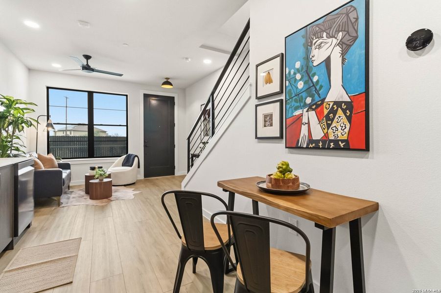 Furnished interior view inside a new home in Dovetail, New Braunfels (Image 6).