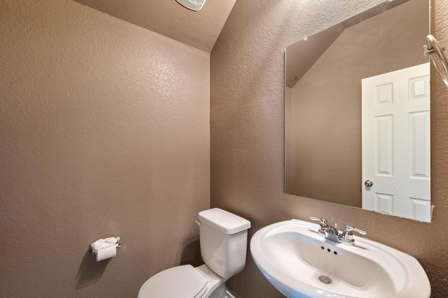 1/2 bath downstairs 1/2 bath downstairs