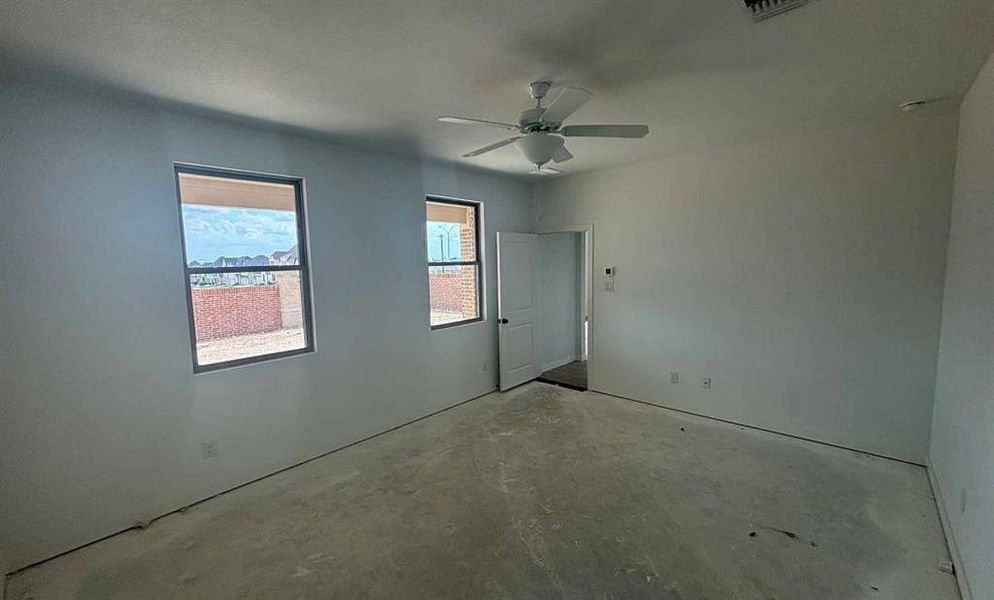 Primary Bedroom Construction Progress