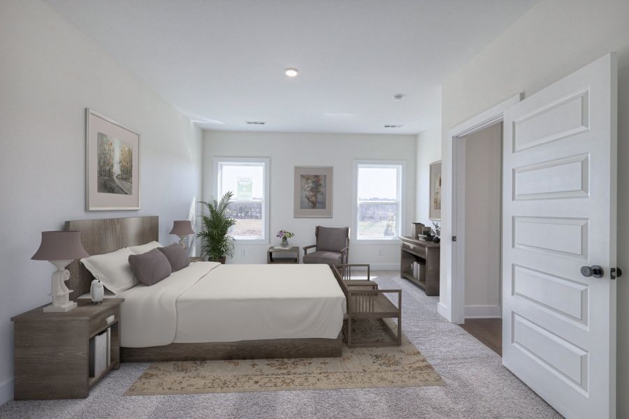 *Photo of virtually staged example home. Selections and finishes may vary.