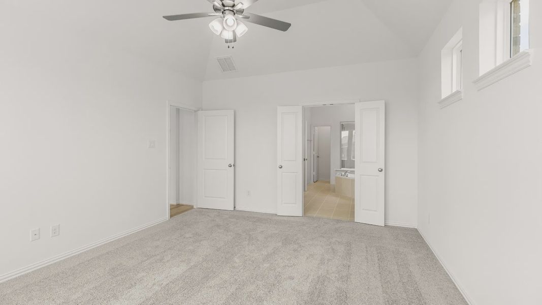 Furnished interior view inside a new home in Azalea, Pattison (Image 14).