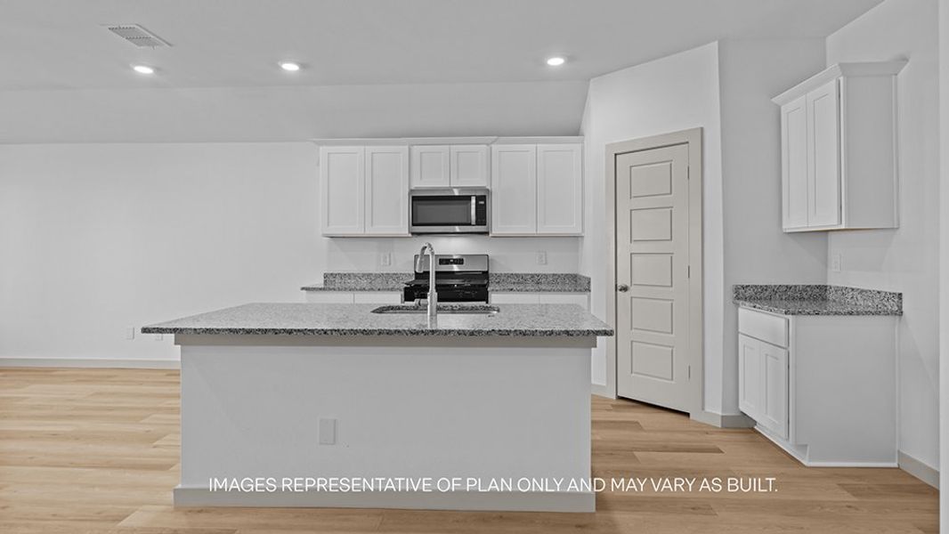 Furnished interior view inside a new home in Terra Vista, Lubbock (Image 3).