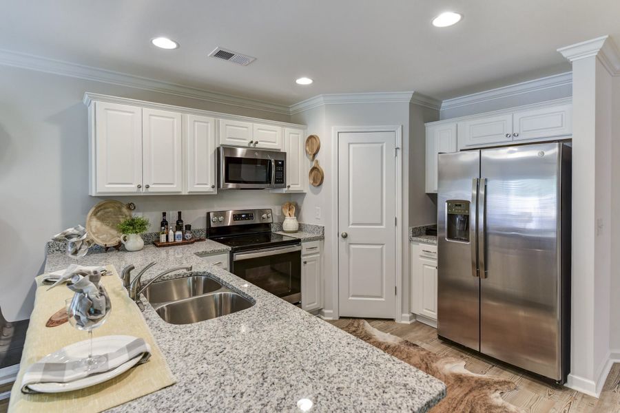 Furnished interior view inside a new home in Central Creek, Goose Creek (Image 16).