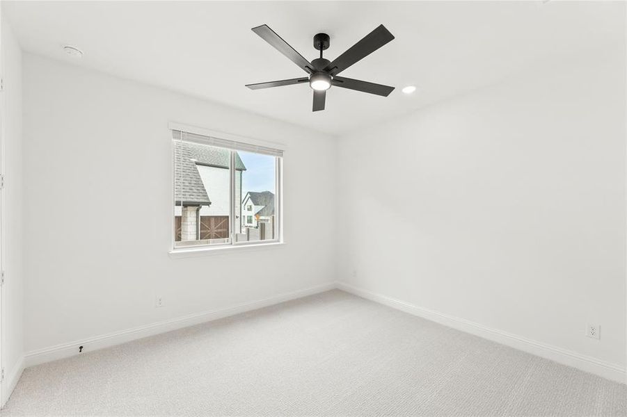 Spacious, unfurnished interior of a new home in Painted Tree, McKinney (Image 37).