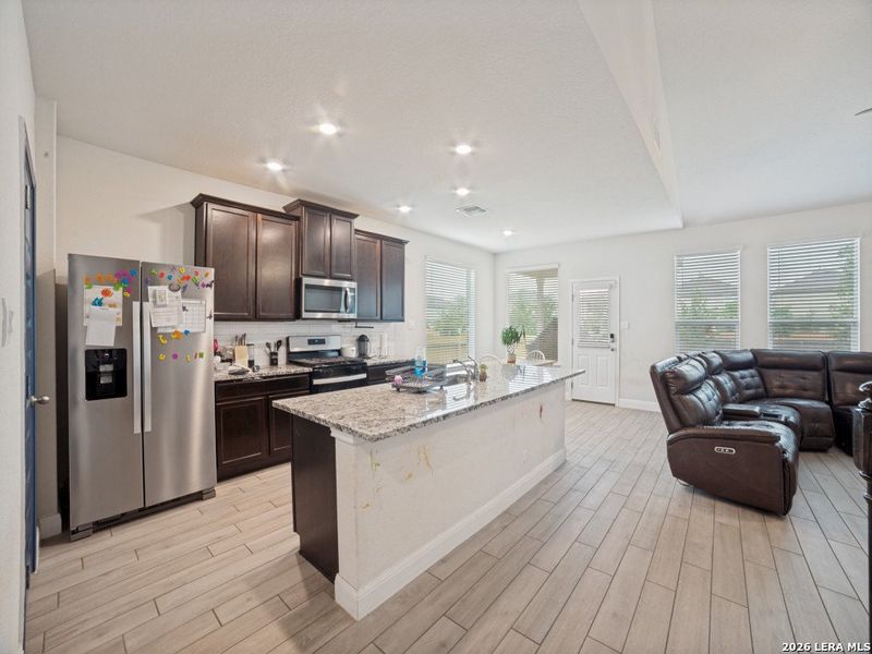Furnished interior view inside a new home in , San Antonio (Image 10).