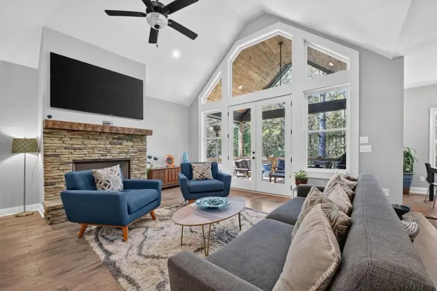 Furnished interior view inside a new home in , Ellijay (Image 3).