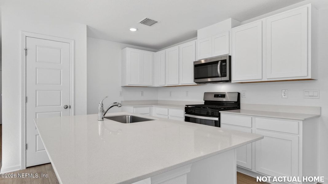 Furnished interior view inside a new home in Copes Landing, Jacksonville (Image 10).