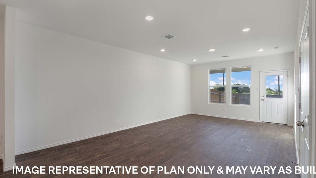 Spacious, unfurnished interior of a new home in Wayside, Uhland (Image 8).