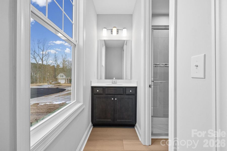 Furnished interior view inside a new home in Handsmill on Lake Wylie, York (Image 8).