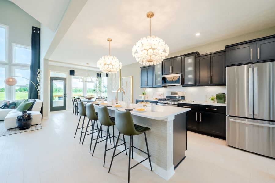 Representative furnished interior of a home built from the Avery by Fischer Homes in Twin Lakes, Hoschton (Image 46).