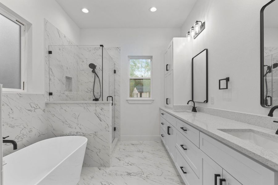 Furnished interior view inside a new home in , New Caney (Image 10).
