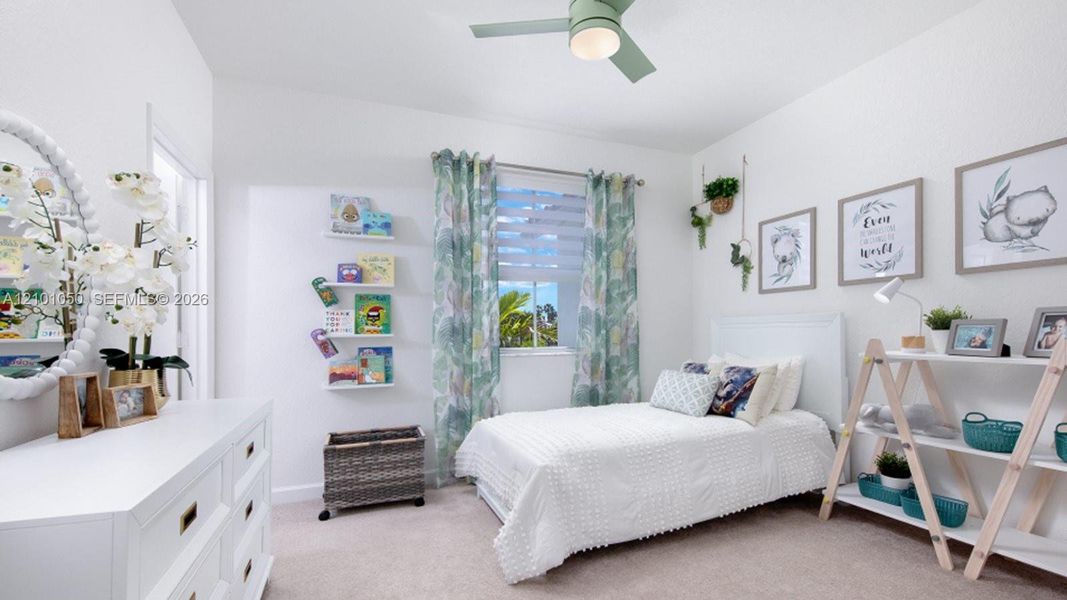 Furnished interior view inside a new home in Altamira, Homestead (Image 7).