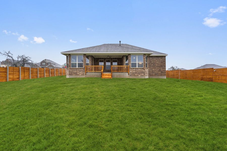 Representative exterior details of a home built from the Palmer by Ashton Woods in The Estates at La Cima, San Marcos (Image 37).