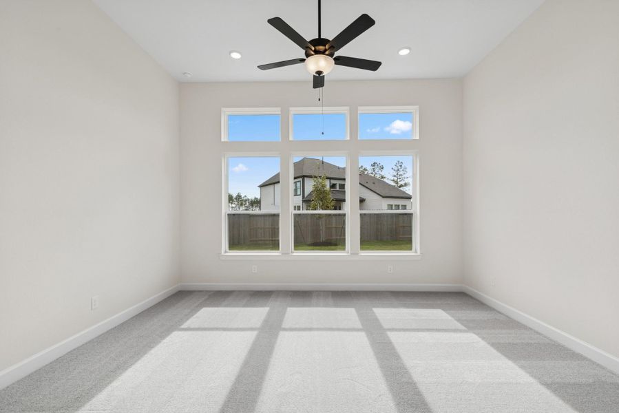 Spacious, unfurnished interior of a new home in ARTAVIA 45' Homesites, Conroe (Image 30).