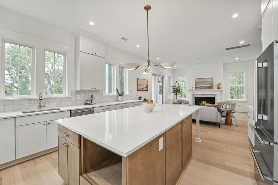 Furnished interior view inside a new home in , Charleston (Image 5).