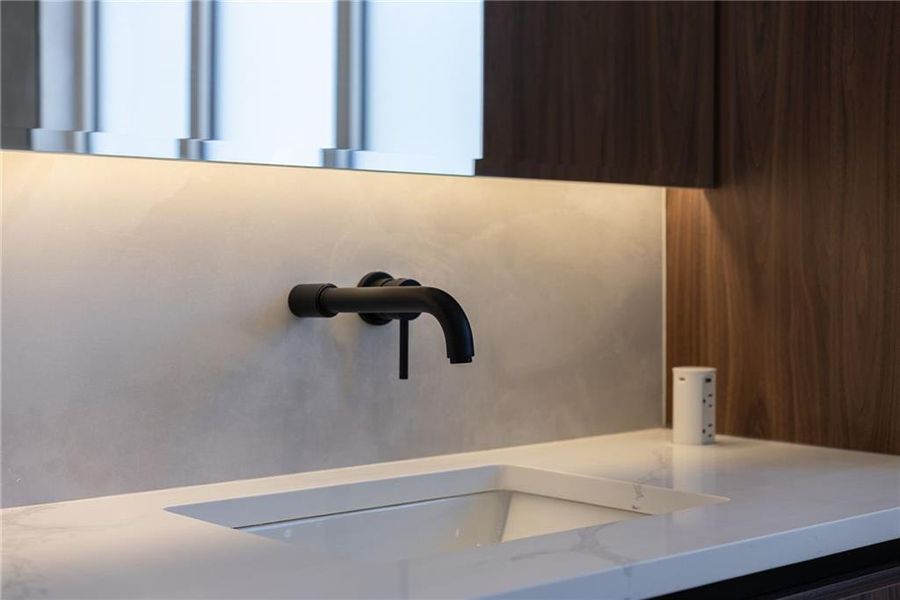 Close-up of interior finishes inside a home in , Sugar Hill (Image 24).
