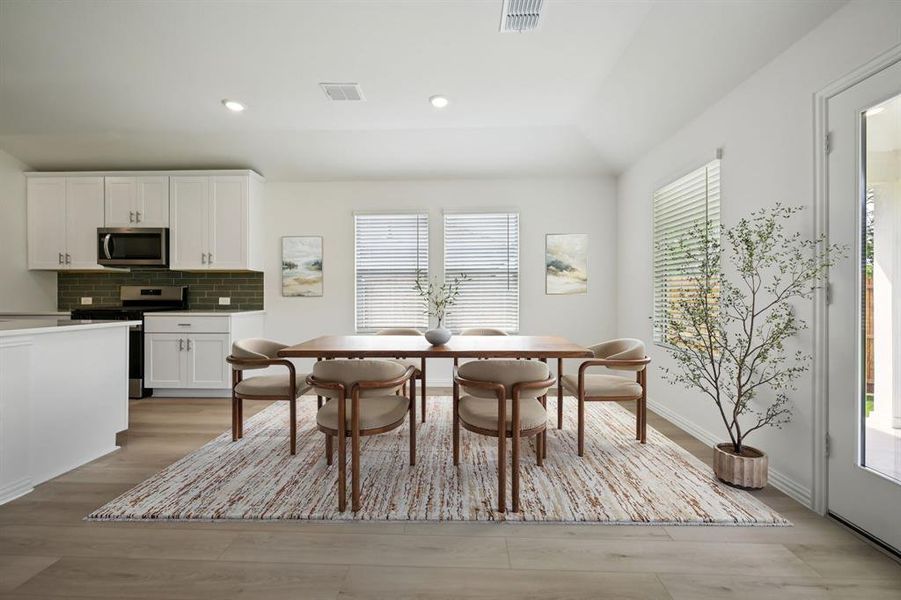 Photo is not of the actual home, but is an inspirational photo of builder’s model home and may depict options, furnishings, and/or decorator features that are not included.