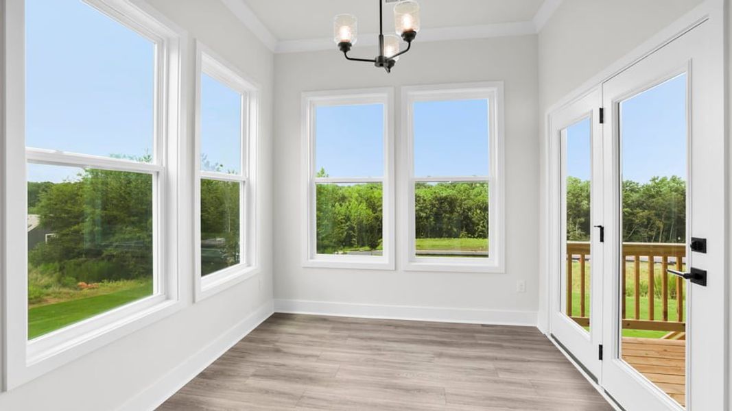 Spacious, unfurnished interior of a new home in Sunset Summits, Spartanburg (Image 29).