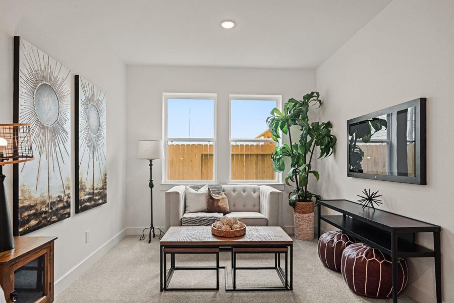 Extra Suite sitting room (*Photo not of actual home and used for illustration purposes only.)