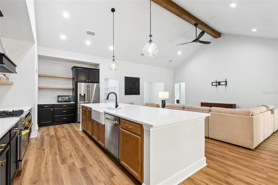 Furnished interior view inside a new home in , Alachua (Image 10).