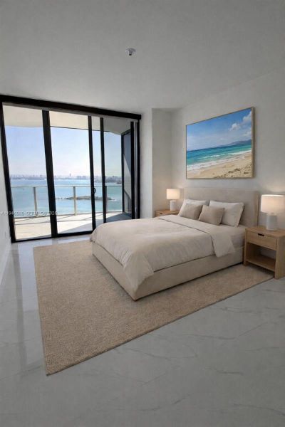 Furnished interior view inside a new home in Aria Reserve, Miami (Image 4).