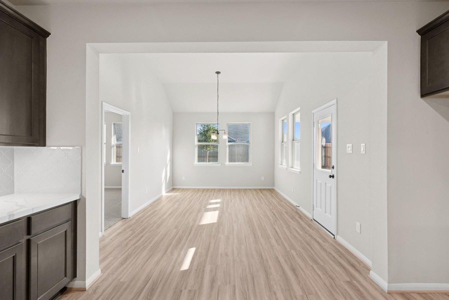 Charming dining area off kitchen (*Photo not of actual home and used for illustration purposes only.) Charming dining area off kitchen (*Photo not of actual home and used for illustration purposes only.)