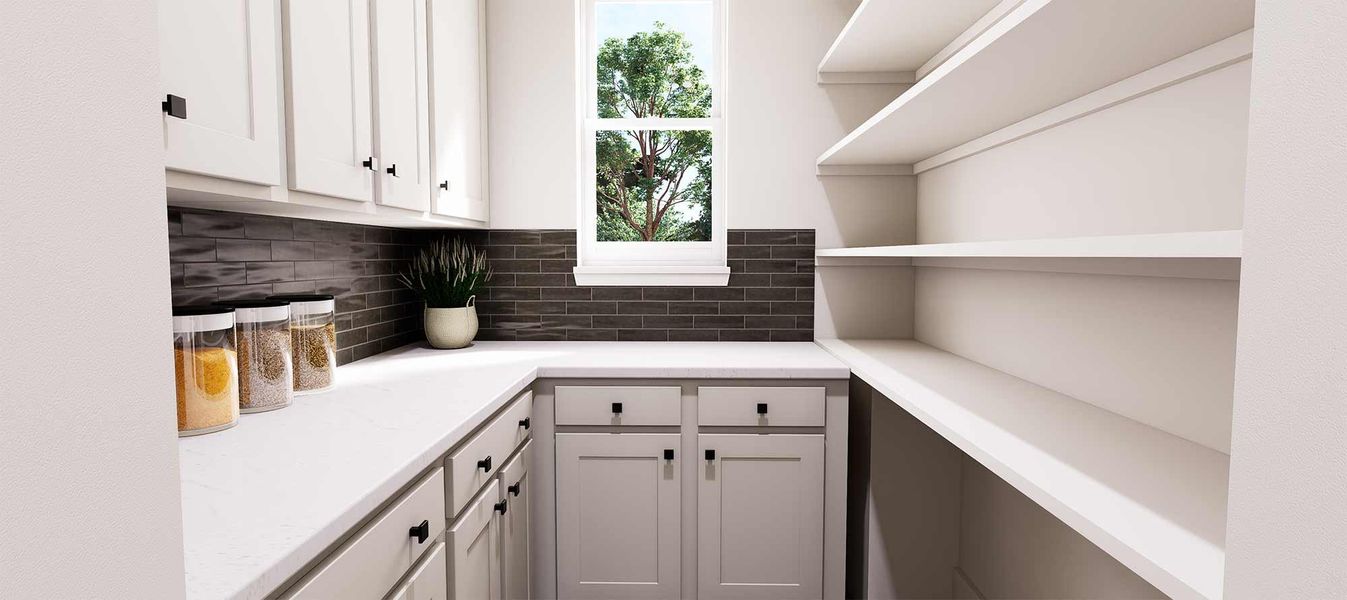 The Clover - Kitchen Pantry The Clover - Kitchen Pantry