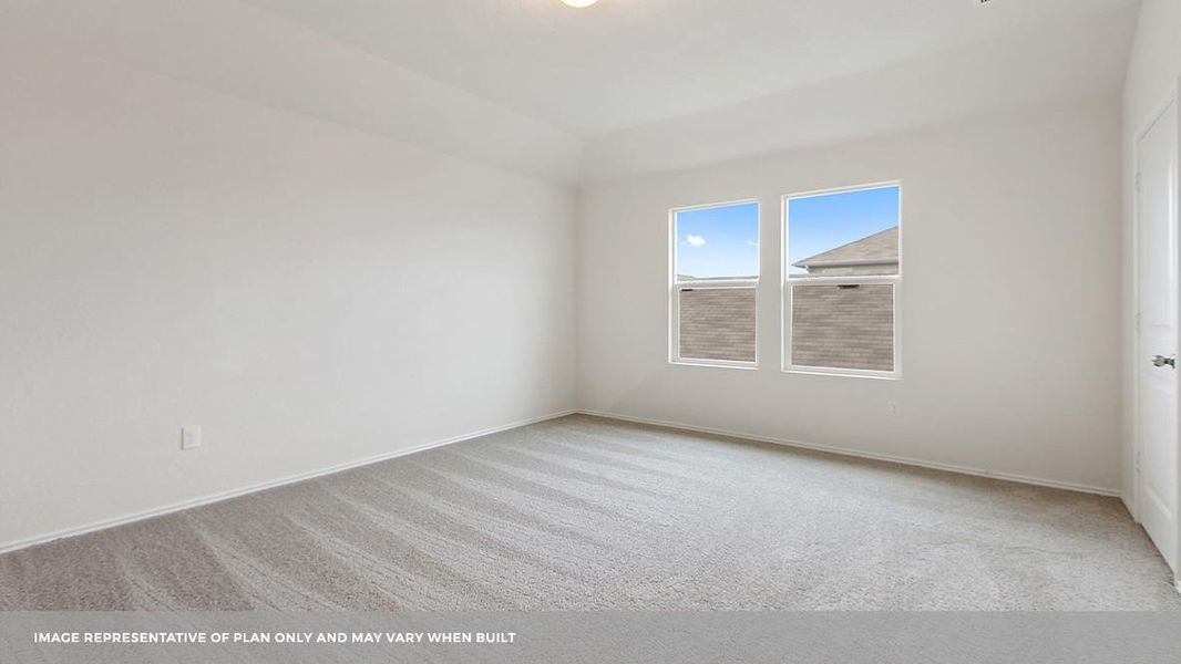 Spacious, unfurnished interior of a new home in Carillon, Manor (Image 17).