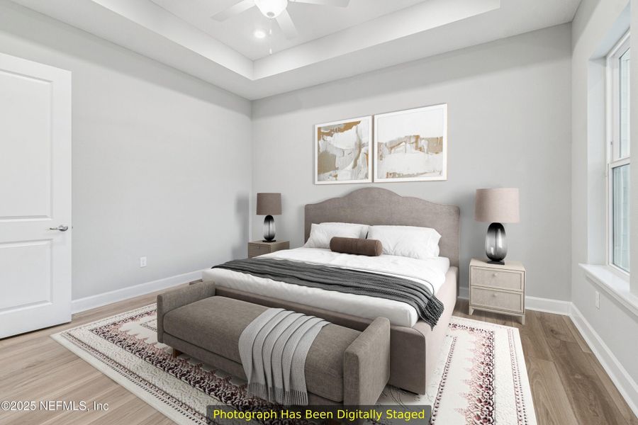 Furnished interior view inside a new home in Seabrook Village 50’ Rear Entry, Nocatee (Image 17).