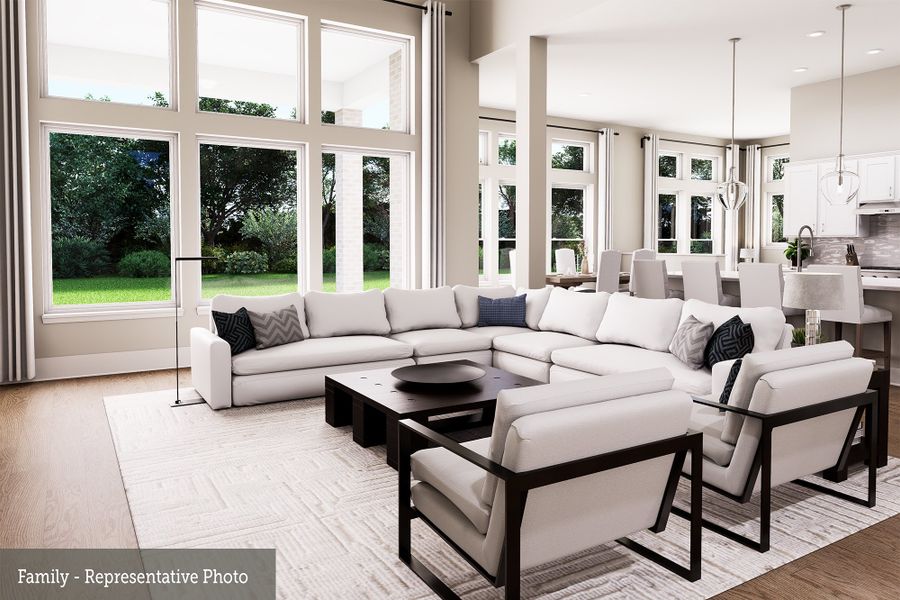 The Miranda - Family Room The Miranda - Family Room