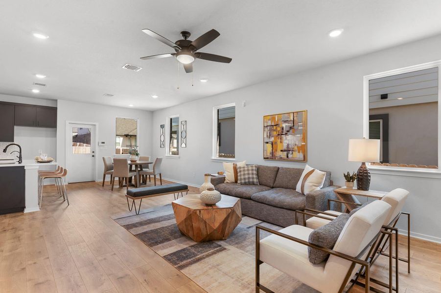 Furnished interior view inside a new home in Nolina, Georgetown (Image 9).