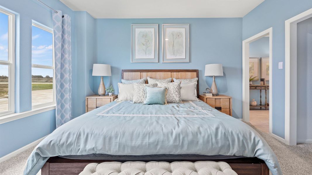 Furnished interior view inside a new home in Orchard Village, Fort Worth (Image 8).