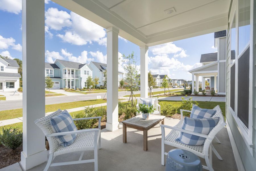 Furnished interior view inside a new home in Limehouse Farms: Arbor Collection, Summerville (Image 7). Furnished interior view inside a new home in Limehouse Farms: Arbor Collection, Summerville (Image 7).