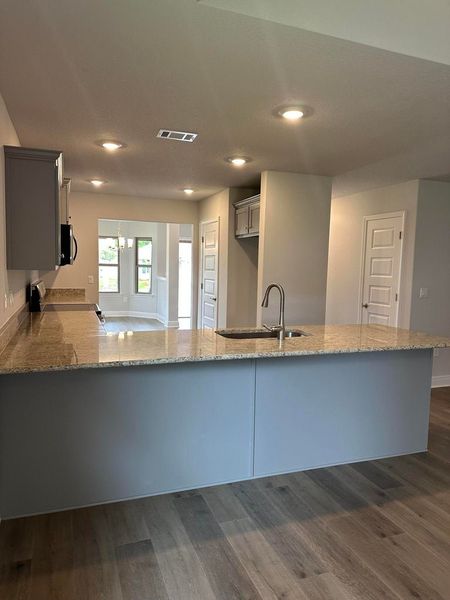 Furnished interior view inside a new home in Ridgeway Landing, Crestview (Image 5).