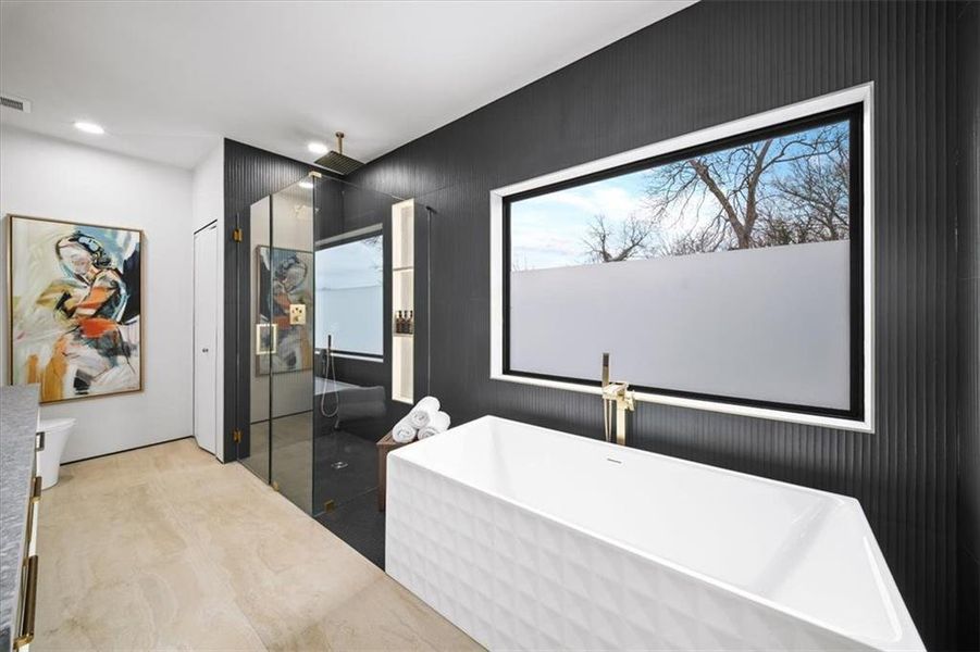 Furnished interior view inside a new home in , Atlanta (Image 12).