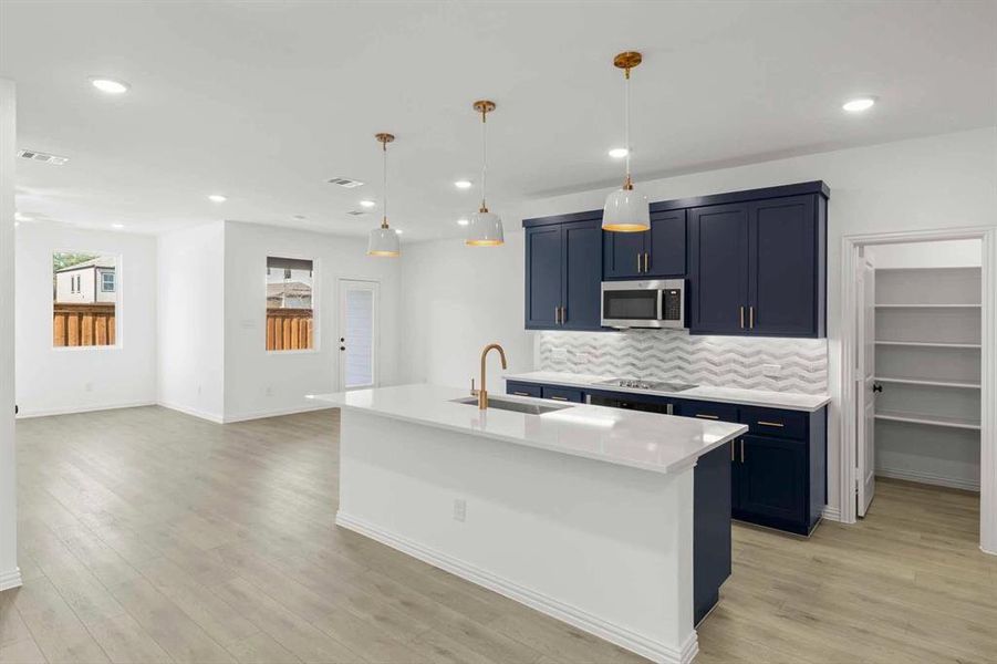 Furnished interior view inside a new home in Sereno Oaks at Buckner Terrace, Dallas (Image 10).