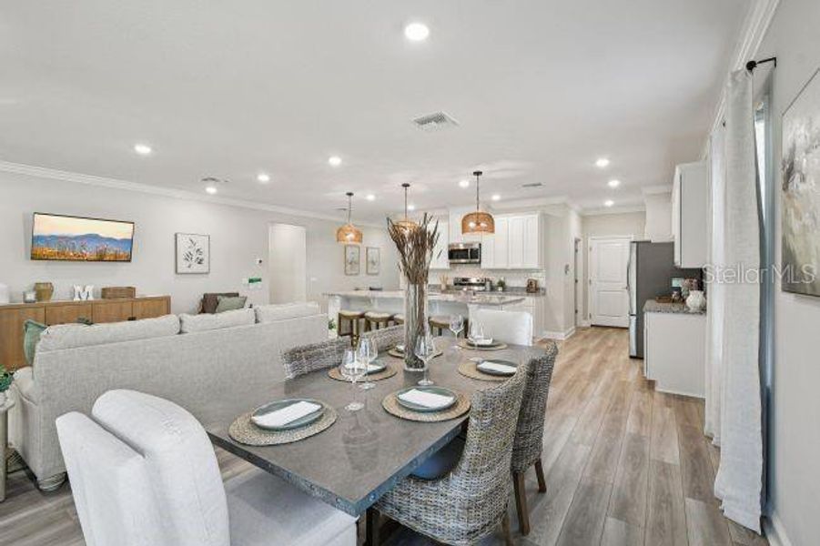 Furnished interior view inside a new home in , Mount Plymouth (Image 18).