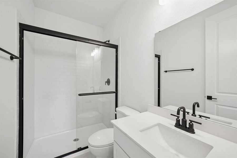 Furnished interior view inside a new home in Sterling Greene, Arlington (Image 18). Furnished interior view inside a new home in Sterling Greene, Arlington (Image 18).