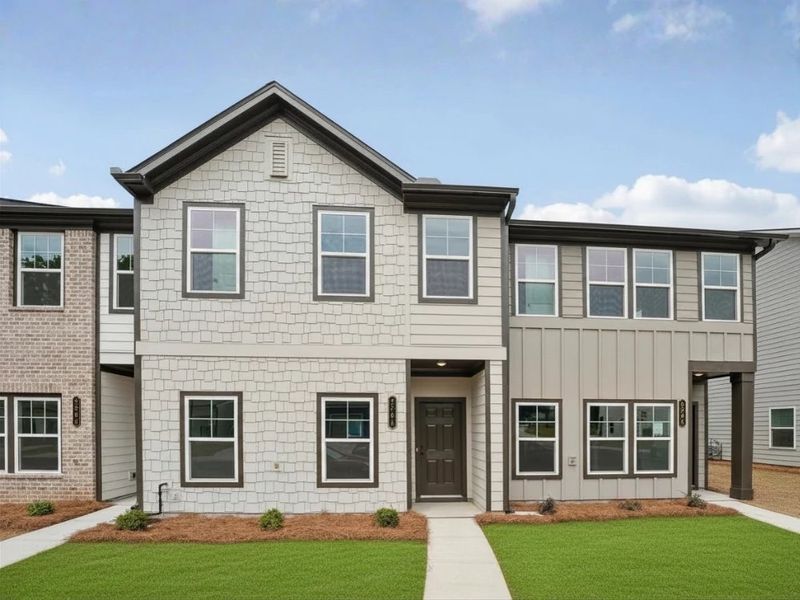 Front Exterior to Your New Home! Front Exterior to Your New Home!