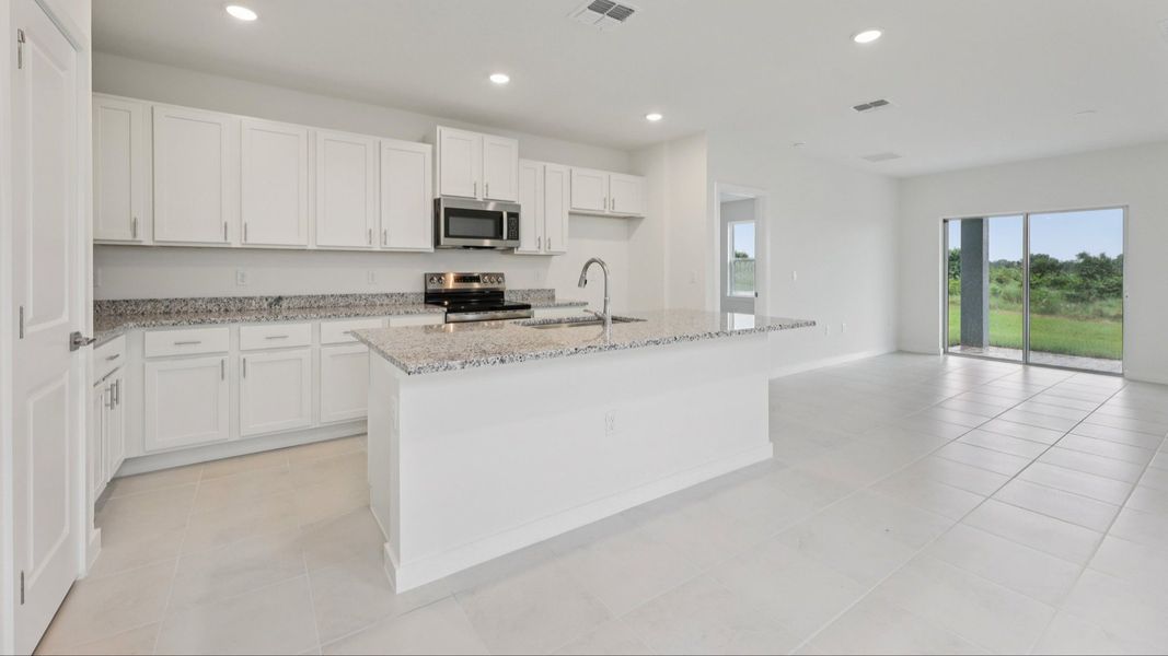 Kitchen in the Naples Floor Plan by DRB Homes Kitchen in the Naples Floor Plan by DRB Homes