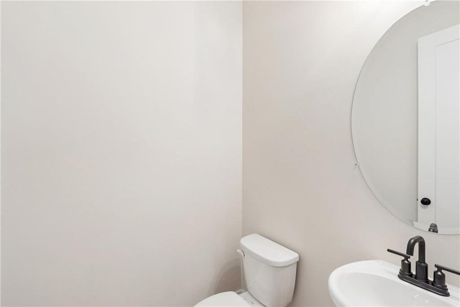 Furnished interior view inside a new home in Settingdown Farms, Cumming (Image 13).