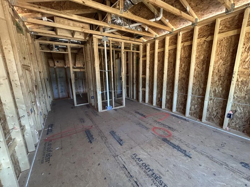 In-progress construction of a new home in , Ravenel, SC (Image 24).