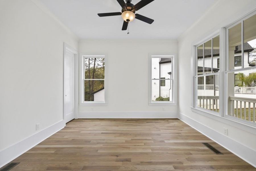 Spacious, unfurnished interior of a new home in , Madison (Image 17).