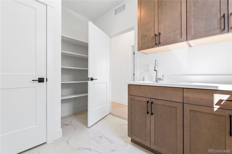 Furnished interior view inside a new home in Dillon Pointe - Journey, Westminster (Image 7).