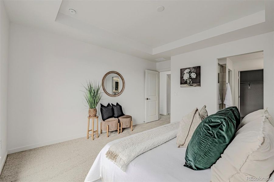 Furnished interior view inside a new home in The Hub at Virginia Village, Denver (Image 3). Furnished interior view inside a new home in The Hub at Virginia Village, Denver (Image 3).