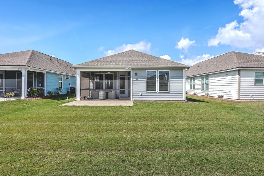 Front exterior of a new home in Del Webb Charleston at Nexton, Summerville, SC, highlighting curb appeal (Image 23). Front exterior of a new home in Del Webb Charleston at Nexton, Summerville, SC, highlighting curb appeal (Image 23).