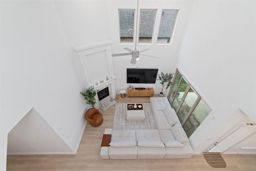 Furnished interior view inside a new home in Elyson, Katy (Image 33).