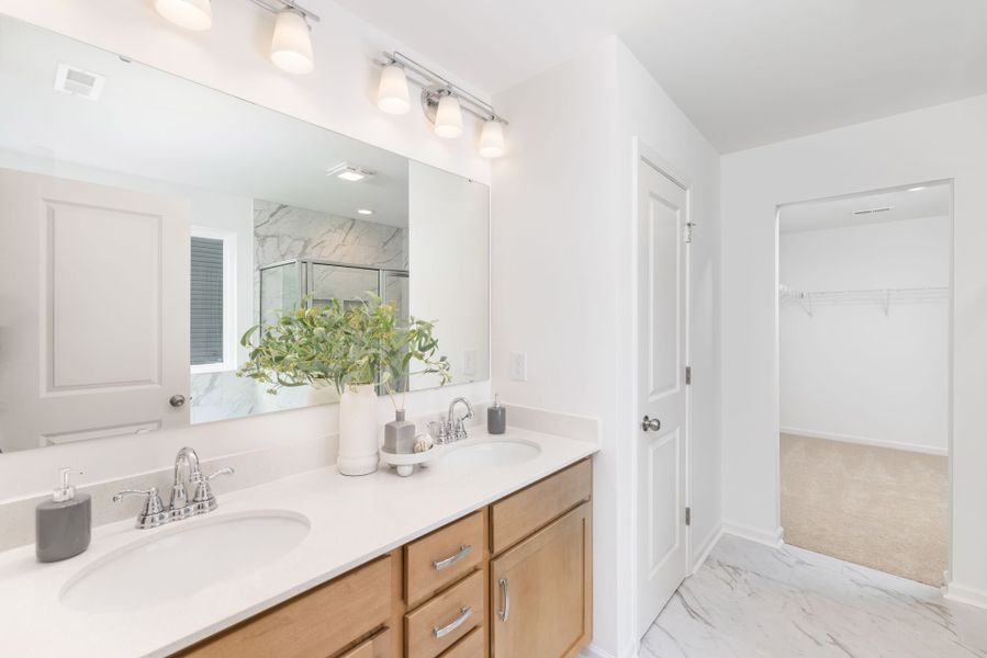 Furnished interior view inside a new home in Nathans Ridge, Lillington (Image 16).